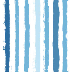 Hand drawn striped pattern, baby blue navy stripe seamless background, childish pastel brush strokes. vector grunge stripes, cute paintbrush line