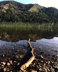 lake in the mountains