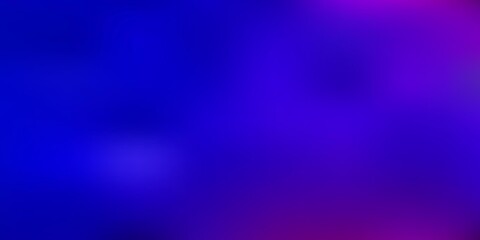 Light blue, red vector abstract blur drawing.