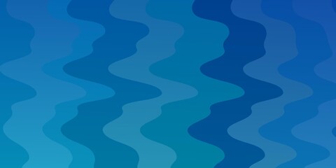 Light Blue, Green vector layout with curves. Bright illustration with gradient circular arcs. Template for your UI design.