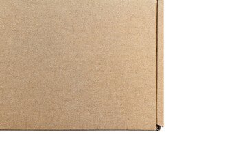 Carton, cardboard box, package isolated with copy space