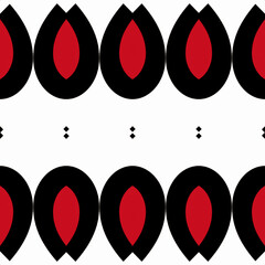 Fototapeta premium vector illustration of a red heart