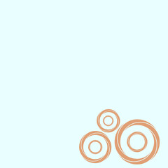 abstract background with circles