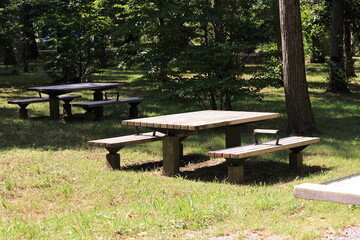 公園のレクレーション設備