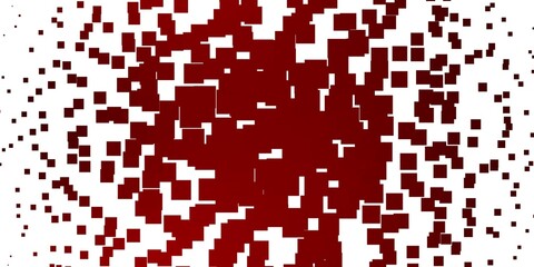Light Red vector layout with lines, rectangles. Abstract gradient illustration with rectangles. Design for your business promotion.