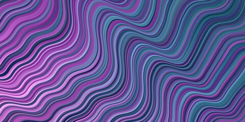 Light Blue, Red vector background with bows.