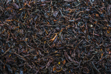 tea leaves background