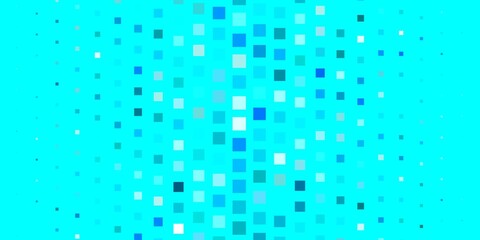 Light BLUE vector backdrop with rectangles. Rectangles with colorful gradient on abstract background. Pattern for business booklets, leaflets