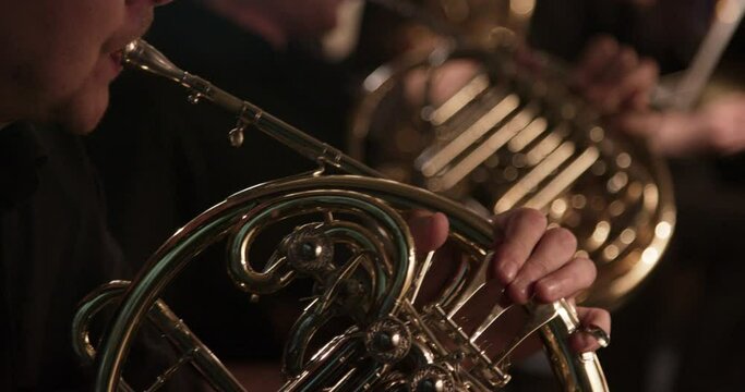 Stock video footage Symphony Orchestra wos