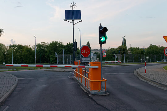 Wyjazd z płatnego markingu na ulicę