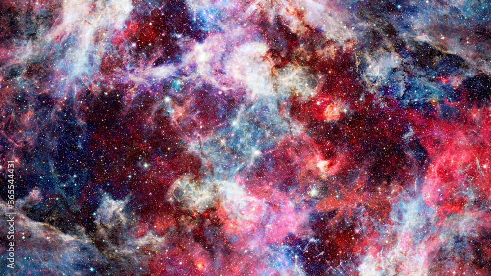 Wall mural extreme star cluster bursts into life. elements of this image furnished by nasa