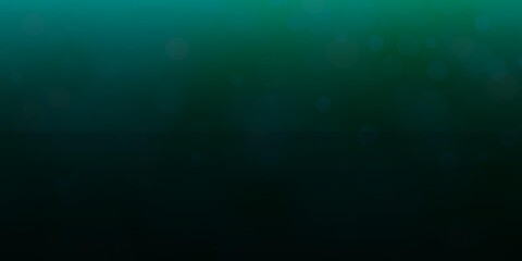 Light Green vector background with spots. Colorful illustration with gradient dots in nature style. New template for a brand book.