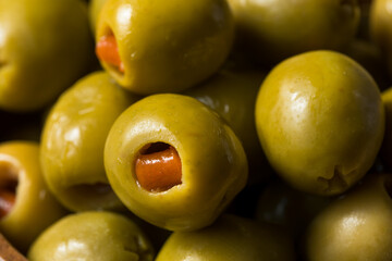 Organic Green Canned Pimento Olives