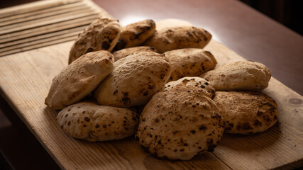 Freshly baked bread