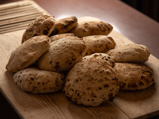 Freshly baked bread