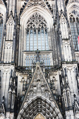 Naklejka premium Architectural detail, Dom of Cologne, Germany