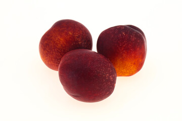 Sweet tasty ripe few nectarines