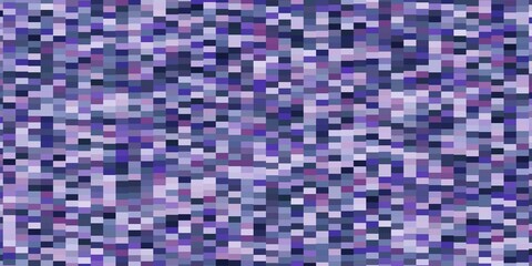 Light Purple vector template in rectangles. Abstract gradient illustration with colorful rectangles. Pattern for commercials, ads.