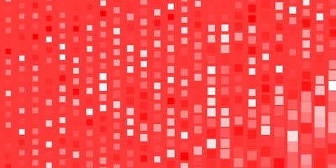 Light Red vector template with rectangles. Abstract gradient illustration with colorful rectangles. Pattern for commercials, ads.