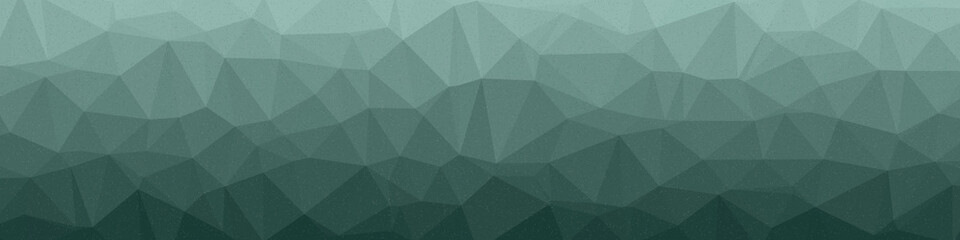 Obraz premium Jungle Green color Abstract color Low-Polygones Generative Art background illustration
