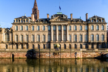 Fototapeta na wymiar Rohan Palace in Strasbourg