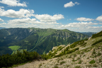 Fototapeta premium Panoramic view of landscape against sky