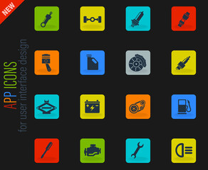 Auto Service Icons