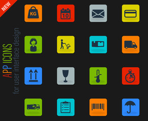 Delivery simply icons