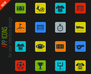 Football simply icons