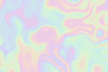 Holographic texture. Trendy gradient background 