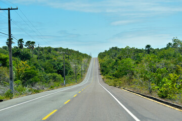 road in the mountains