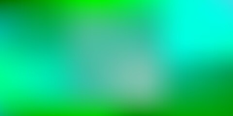 Light Green vector blur backdrop.
