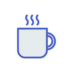 coffee cup icon vector illustration filled outline style. father's day icon set.