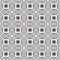 Seamless geometric ornamental vector pattern. Abstract background