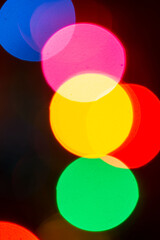 abstract colorful lights