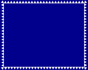 simple blue color frame