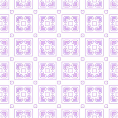 Fototapeta premium Seamless geometric ornamental vector pattern. Abstract background