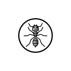 Ant vector illustration design