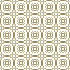 Seamless geometric ornamental vector pattern. Abstract background