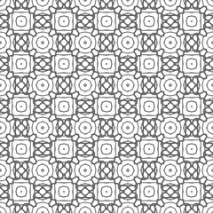Seamless geometric ornamental vector pattern. Abstract background