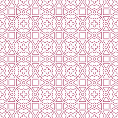 Seamless geometric ornamental vector pattern. Abstract background