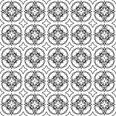 Seamless geometric ornamental vector pattern. Abstract background