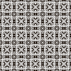 Seamless geometric ornamental vector pattern. Abstract background