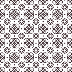 Seamless geometric ornamental vector pattern. Abstract background