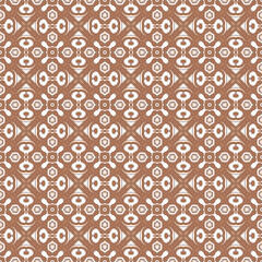 Seamless geometric ornamental vector pattern. Abstract background