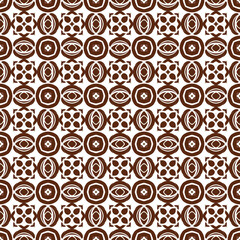 Geometric ornamental vector pattern. Seamless design.