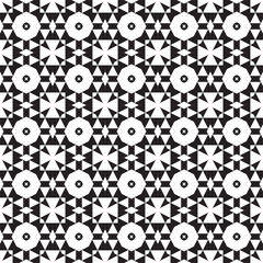 Geometric ornamental vector pattern. Seamless design.