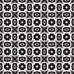 Geometric ornamental vector pattern. Seamless design.