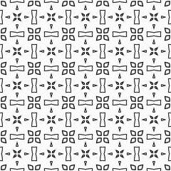 Geometric ornamental vector pattern. Seamless design.