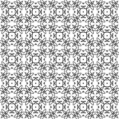Seamless vector pattern. Background pattern in geometric ornamental style.